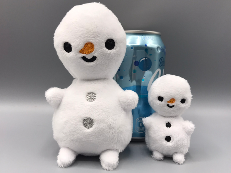 In-the-hoop 3d Snowfriend Design 