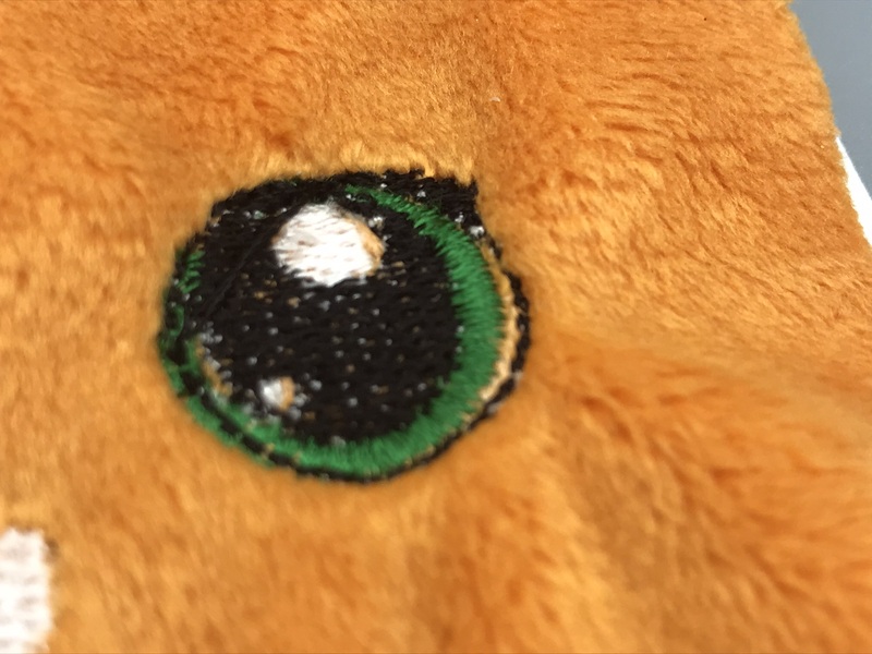 Kitty eye without basting box, poorly aligned