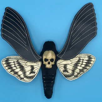 Hawk moth preview, without antennae