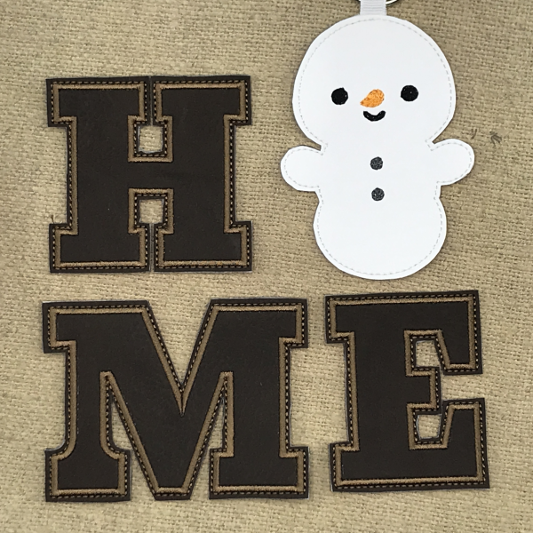 Home, with a snowfriend for the O