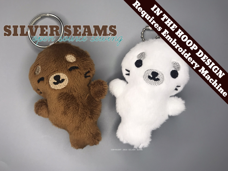 Plush seal charms
