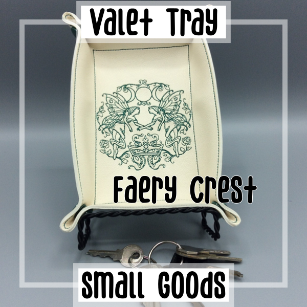 Faerie Crest Valet Tray (Vertical)