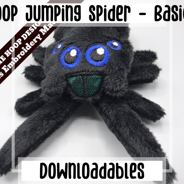 In-the-hoop Jumping Spider - Basic Version