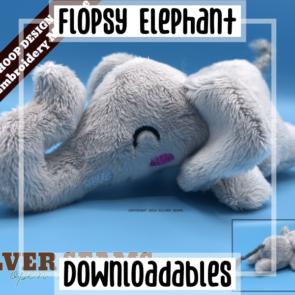 In-the-Hoop Flopsy Elephant