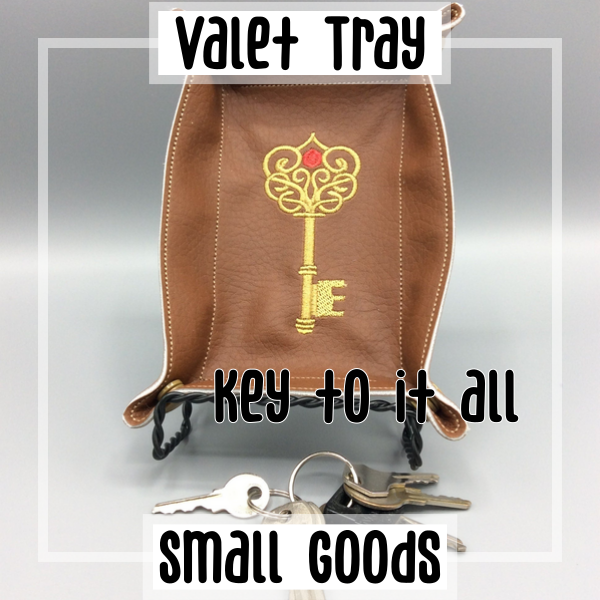 Key To It All (Brown/Ruby) - Valet Tray