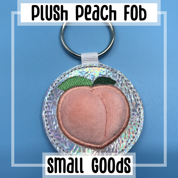 Plush Peach Fob