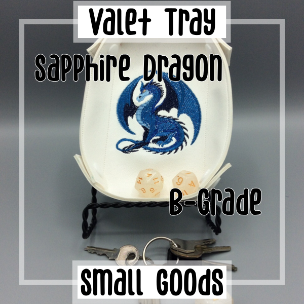 Sapphire Dragon (B Grade) - Valet Tray