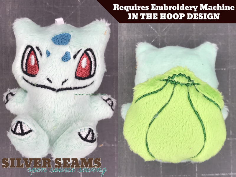 Shop image for the bulbasaur charm design